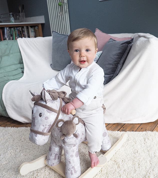 Little Bird Told Me Biscuit & Skip Rocking Horse (9m+) - For Your Little One