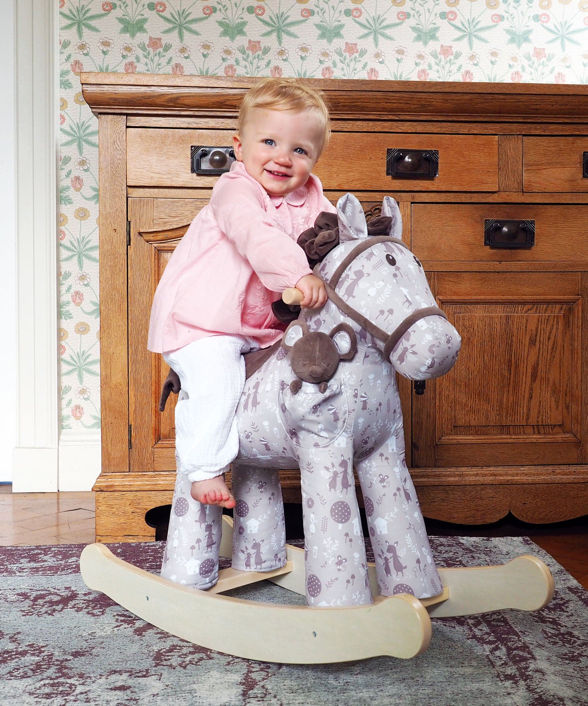 Little Bird Told Me Biscuit & Skip Rocking Horse (12m+) - For Your Little One