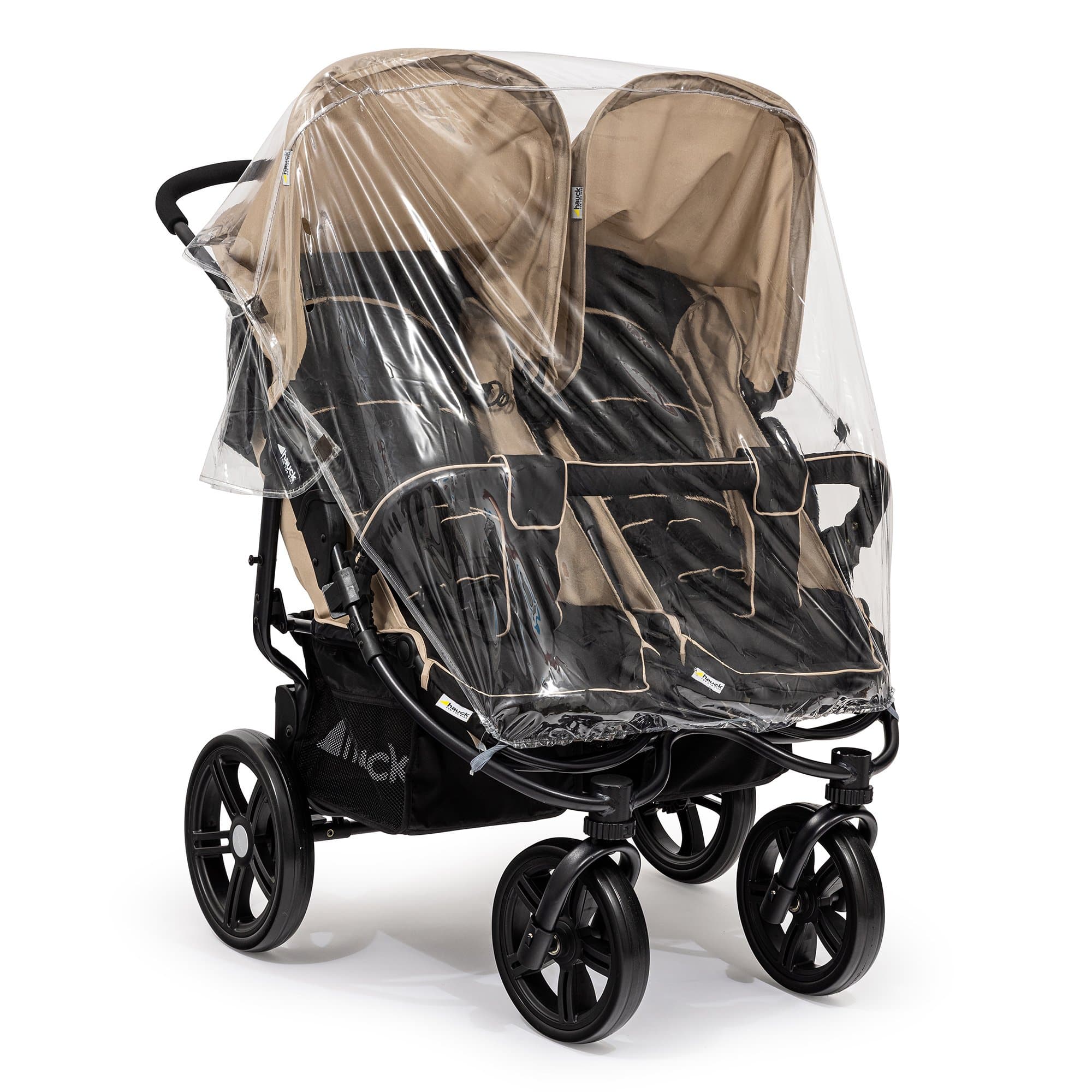 Universal Rain Cover For All Side By Side Pushchairs - Fits All Models - For Your Little One