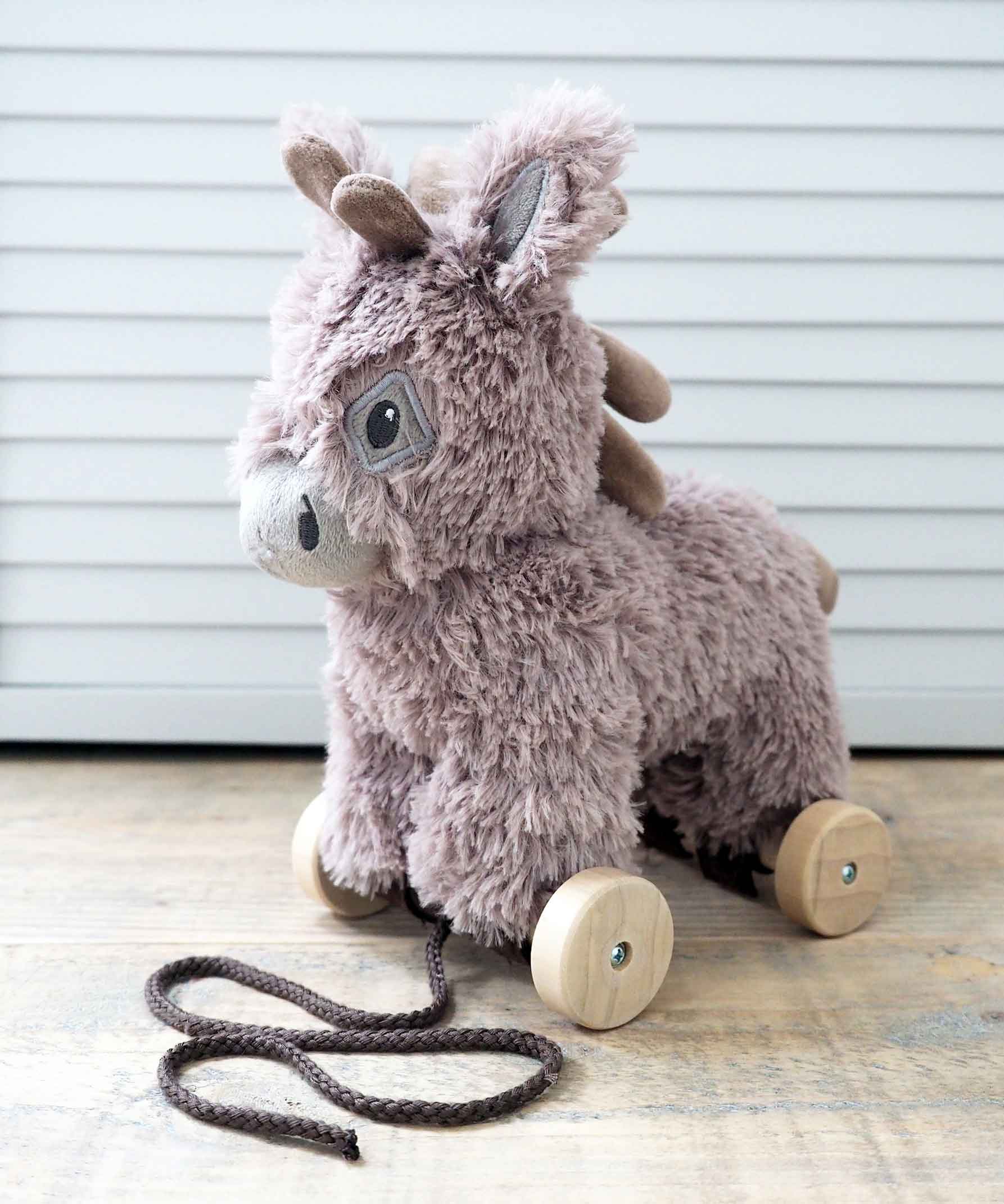 Little Bird Told Me Norbert Donkey Pull Along Toy - For Your Little One