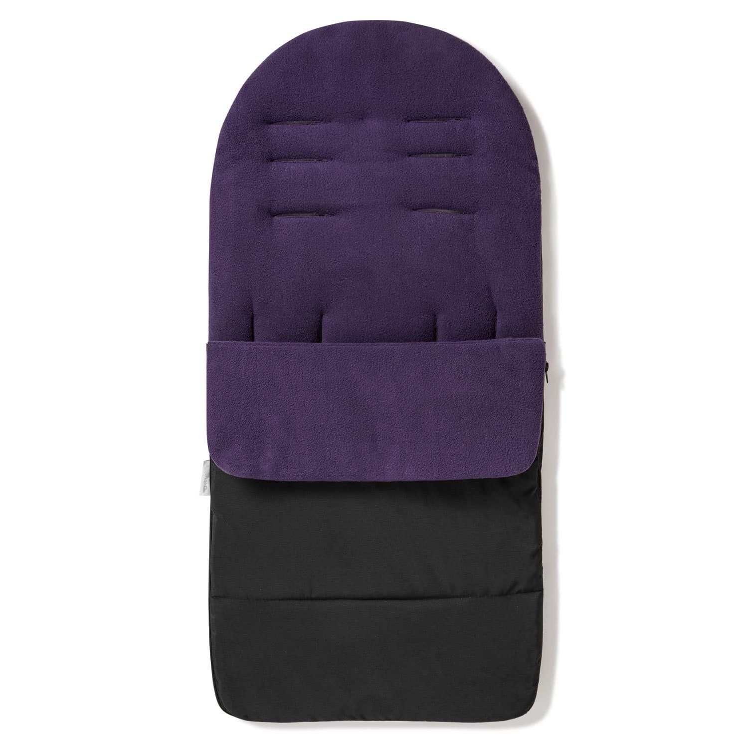 Premium Footmuff / Cosy Toes Compatible with Egg - Plum Purple / Fits All Models | For Your Little One