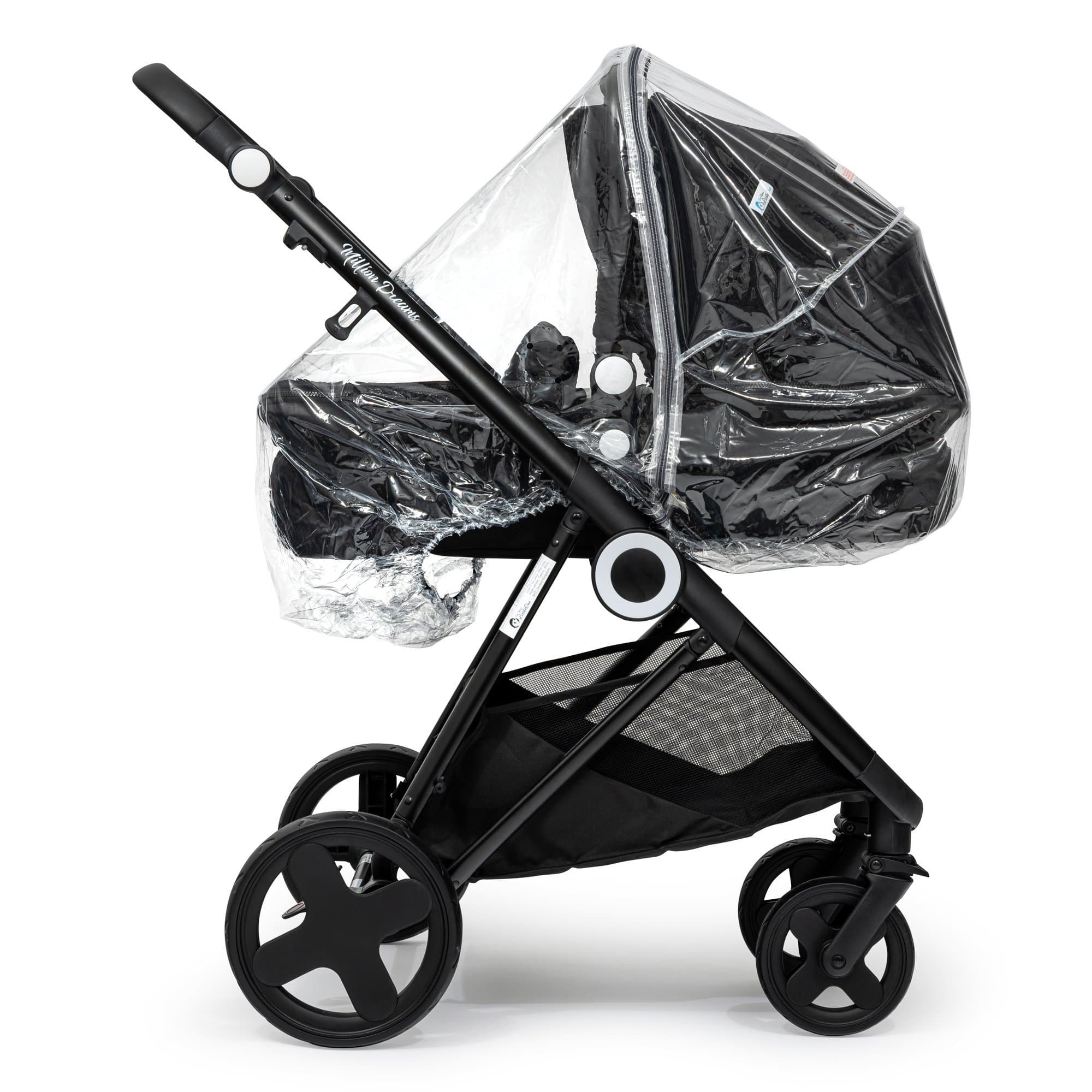 2 in 1 Rain Cover Compatible with Baby Jogger - Fits All Models - For Your Little One
