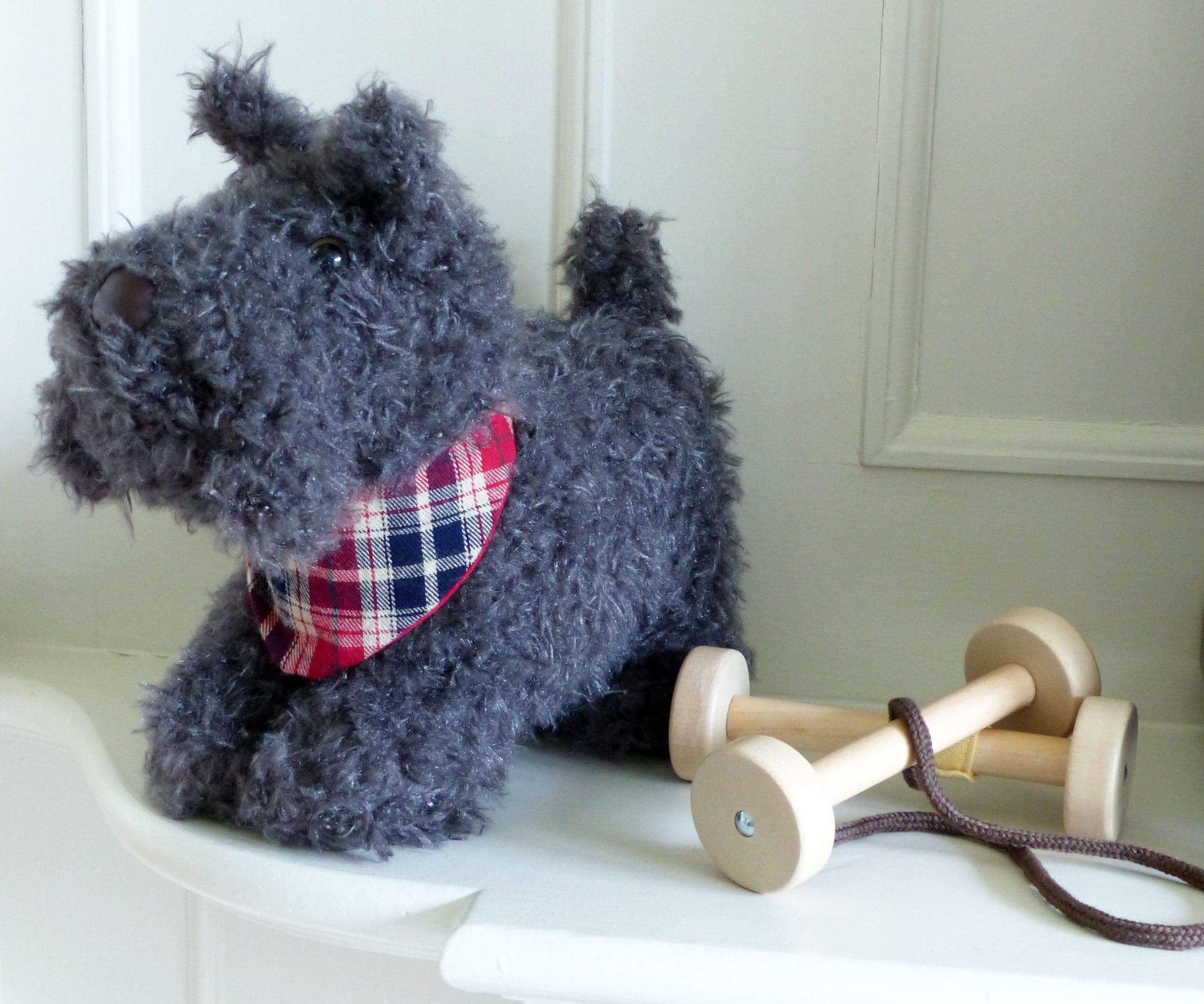 Little Bird Told Me Scottie Dog Pull Along Toy - For Your Little One