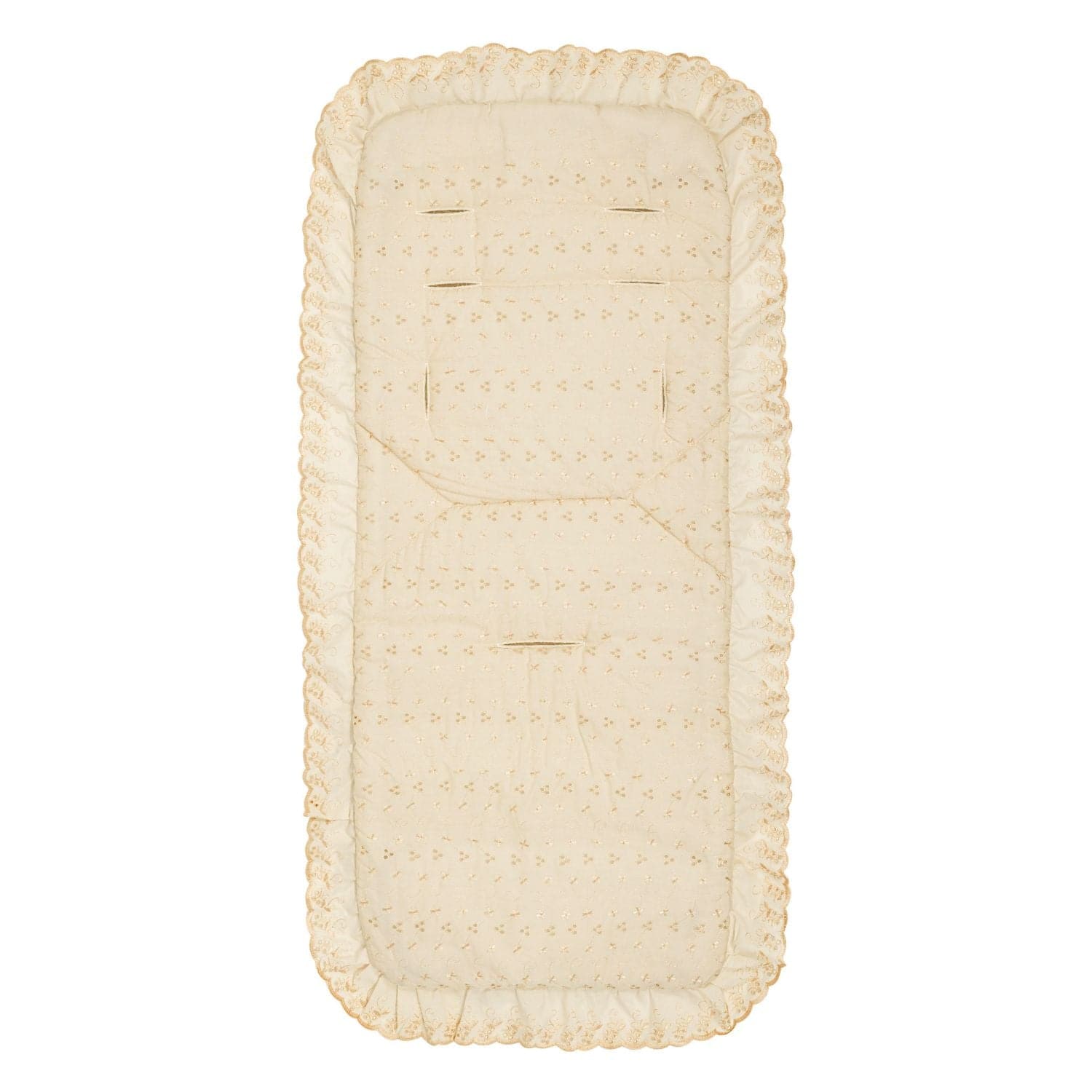 Universal Broderie Anglaise Pushchair Seat Liner - Fits All Models - For Your Little One