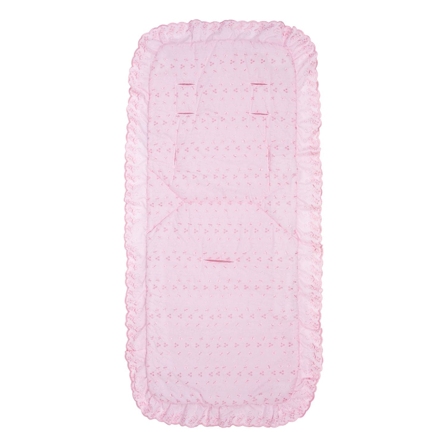 Broderie Anglaise Pushchair Seat Liner Compatible with Babylo - Fits All Models - For Your Little One