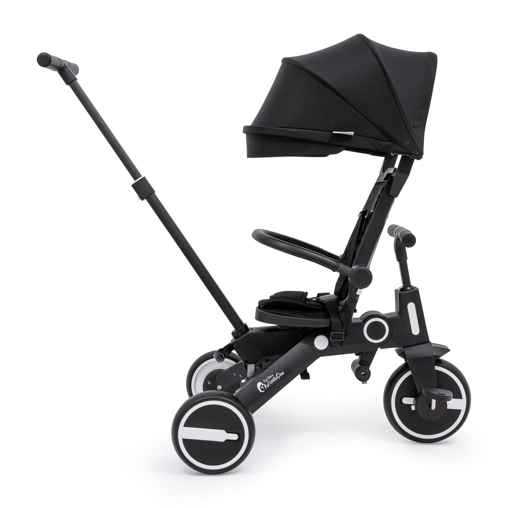 Foryourlittleone Xplor Plus Foldable Trike - Jet Black -  | For Your Little One