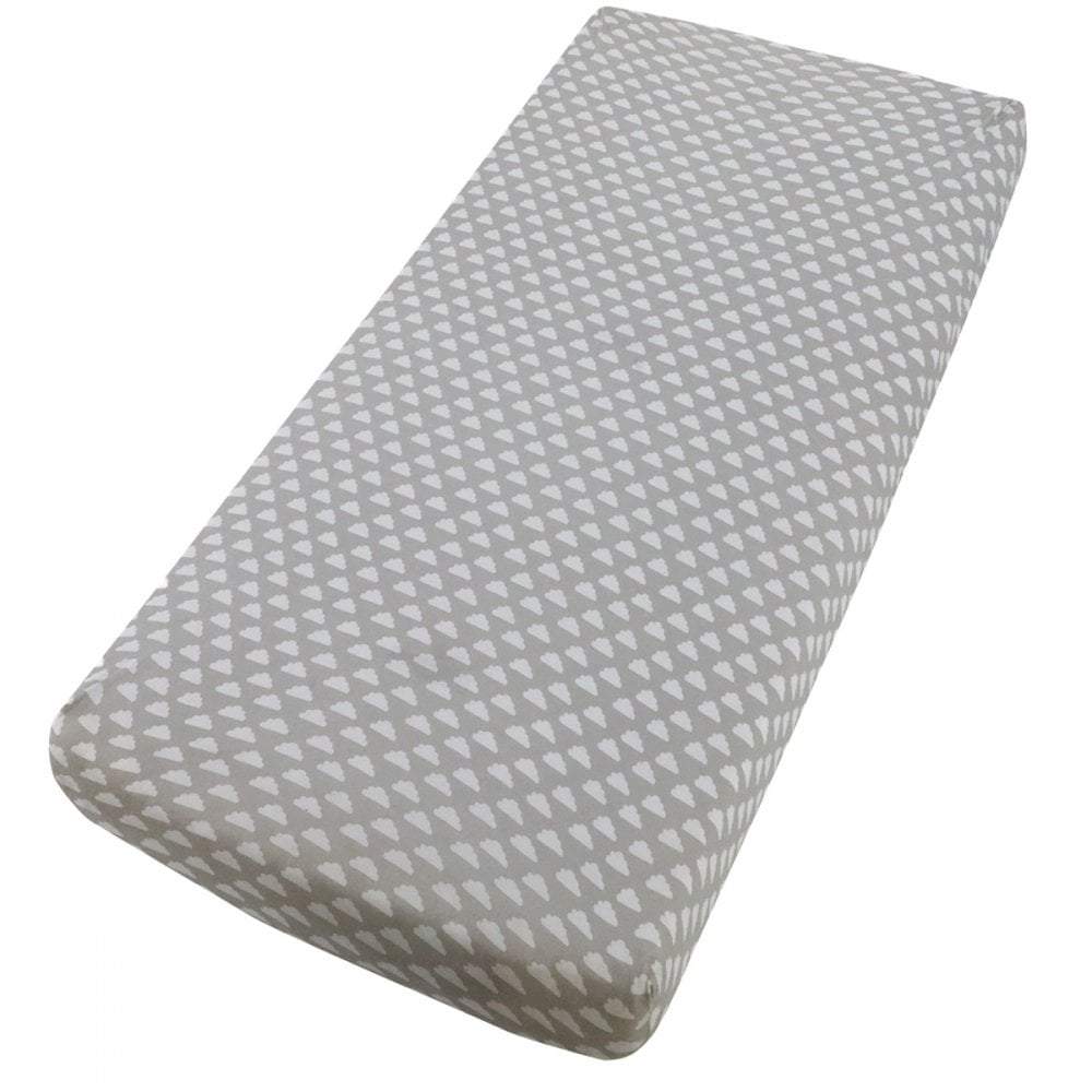 Bedside Crib Jersey Fitted Sheet Compatible With Hauck Face to Me - Pack Of 2 - For Your Little One