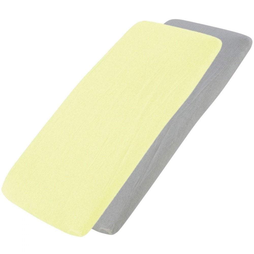 Bedside Crib Jersey Fitted Sheet Compatible With Hauck Face to Me - Pack Of 2 - For Your Little One
