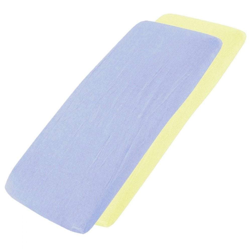 Bedside Crib Jersey Fitted Sheet Compatible With Hauck Face to Me - Pack Of 2 - For Your Little One