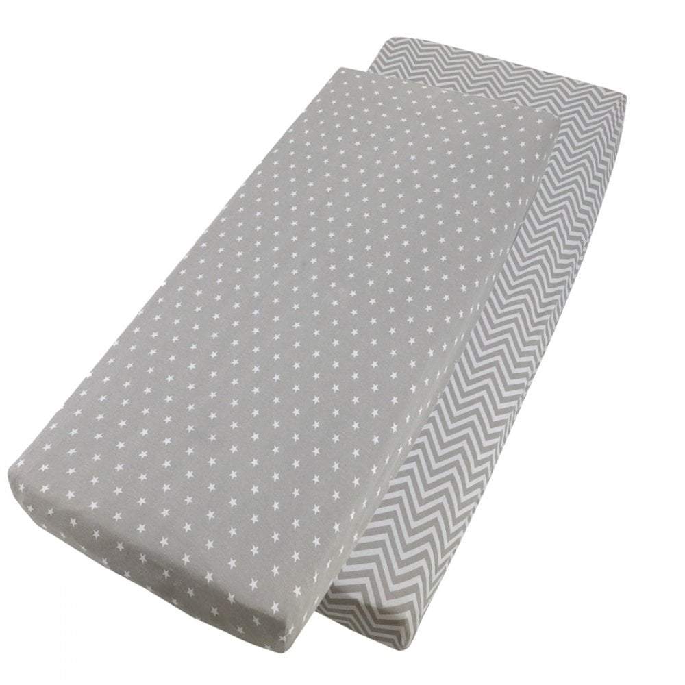 Bedside Crib Jersey Fitted Sheet Compatible With Hauck Face to Me - Pack Of 4 - For Your Little One