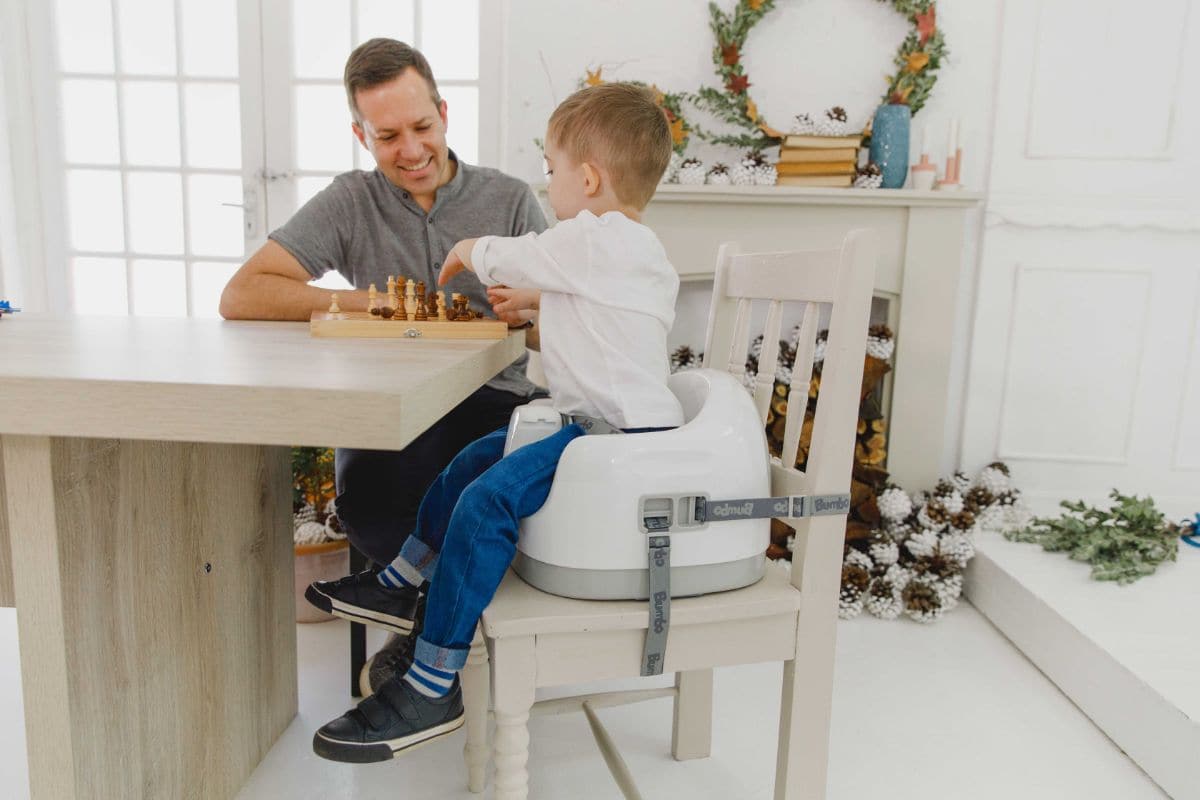 Bumbo Multi Seat Highchair - Cool Grey - For Your Little One