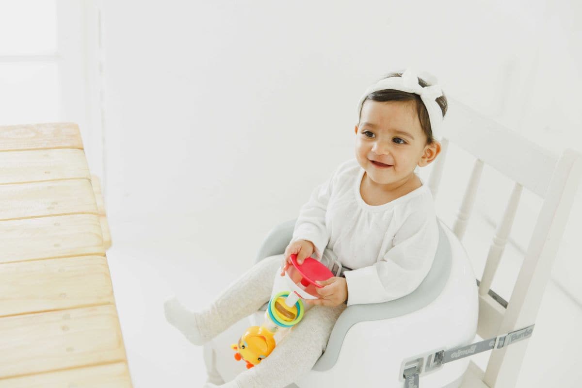 Bumbo Multi Seat Highchair - Cool Grey - For Your Little One