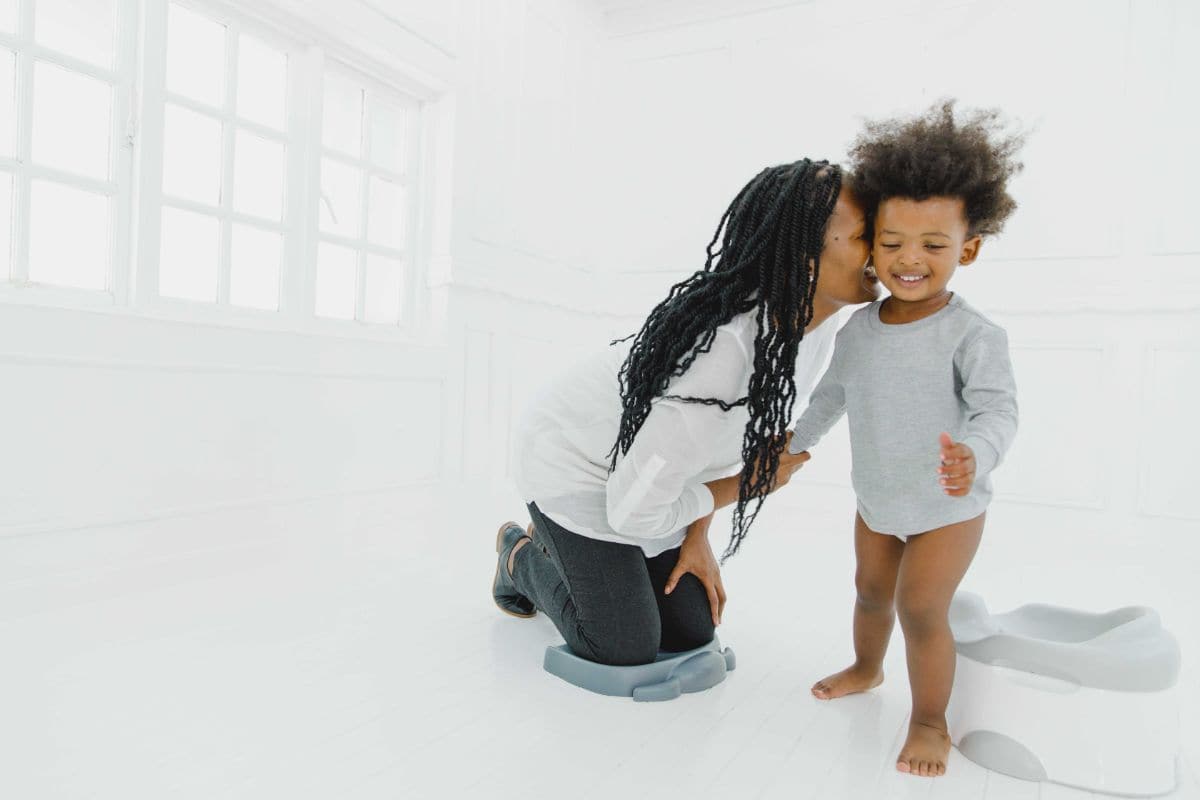 Bumbo Step 'n Potty - Powder Blue - For Your Little One