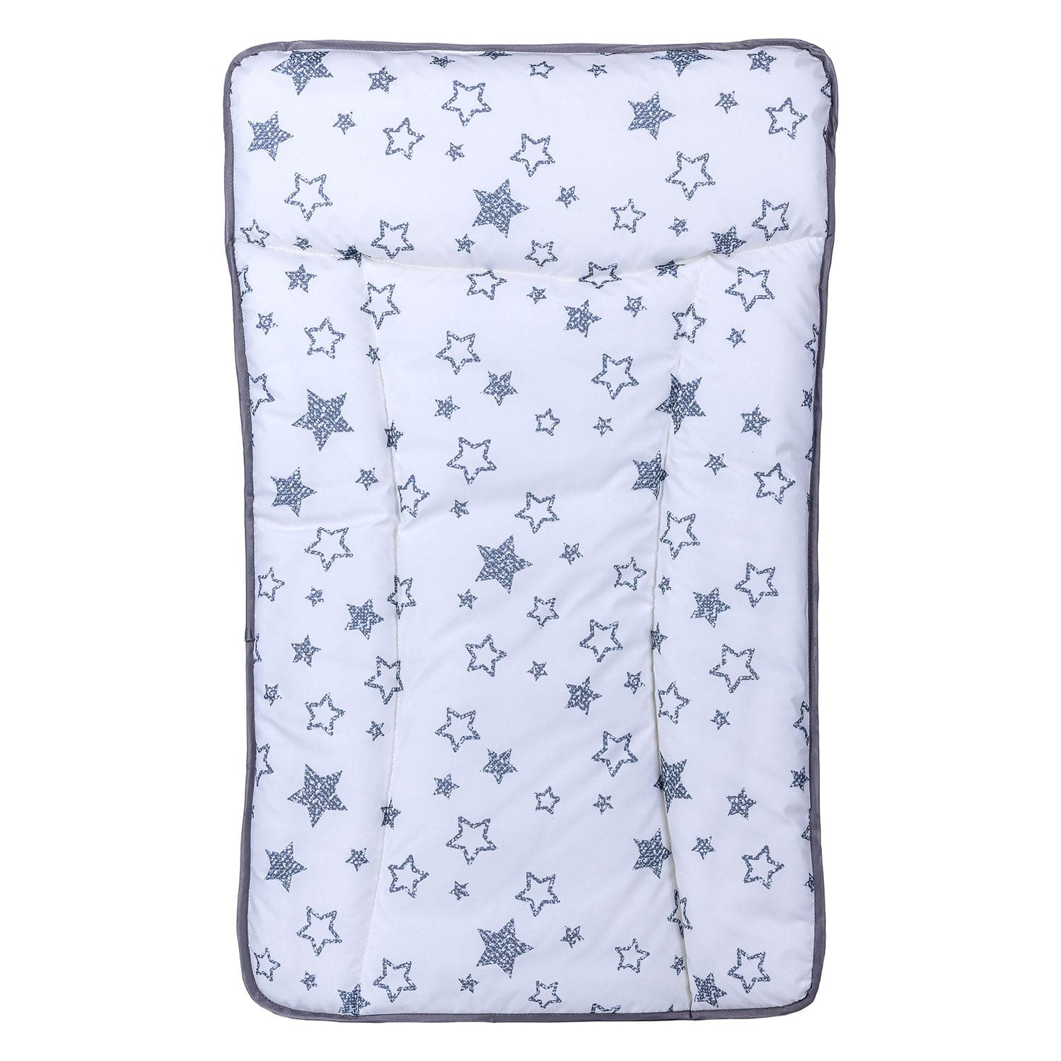 Deluxe Changing Mat - Grey Stars - For Your Little One
