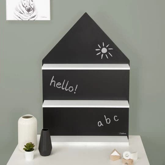 Childhome Blackboard House - Wall Shelf - 90 x 60 x 10cm - For Your Little One