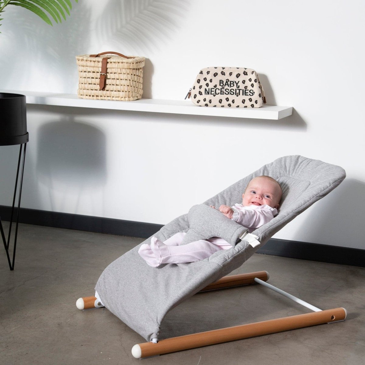 Childhome Evolux Bouncer Cover - Jersey Grey - For Your Little One