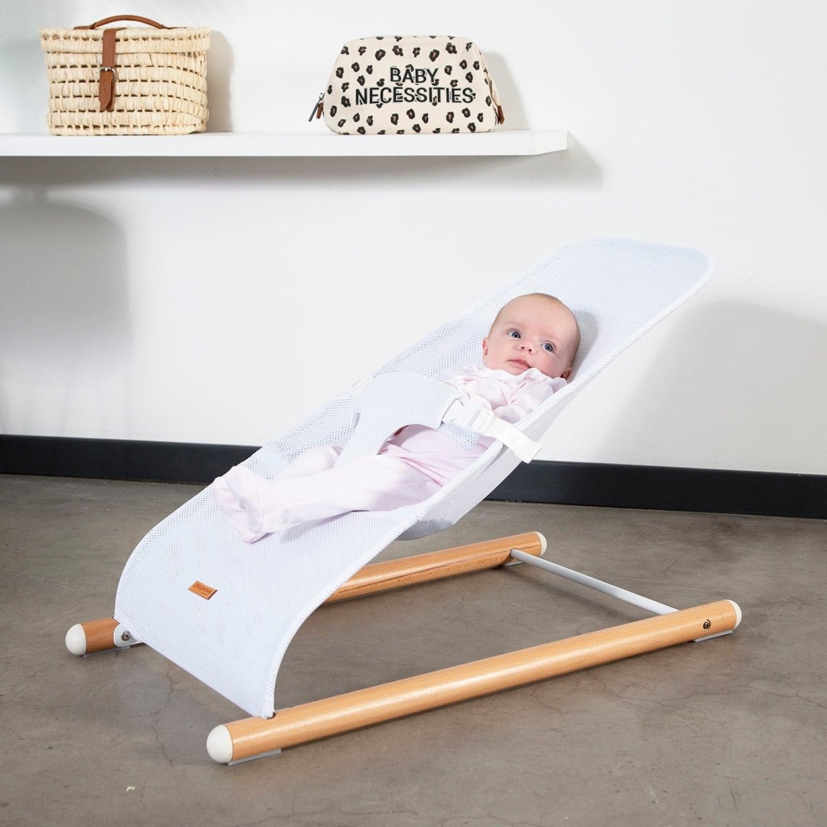 Childhome Evolux Bouncer - Natural White - For Your Little One