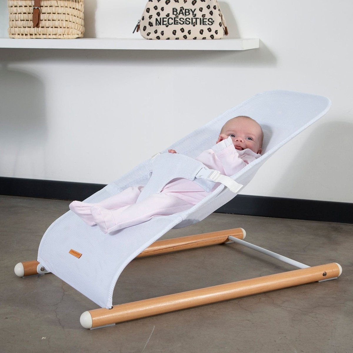 Childhome Evolux Bouncer - Natural White - For Your Little One