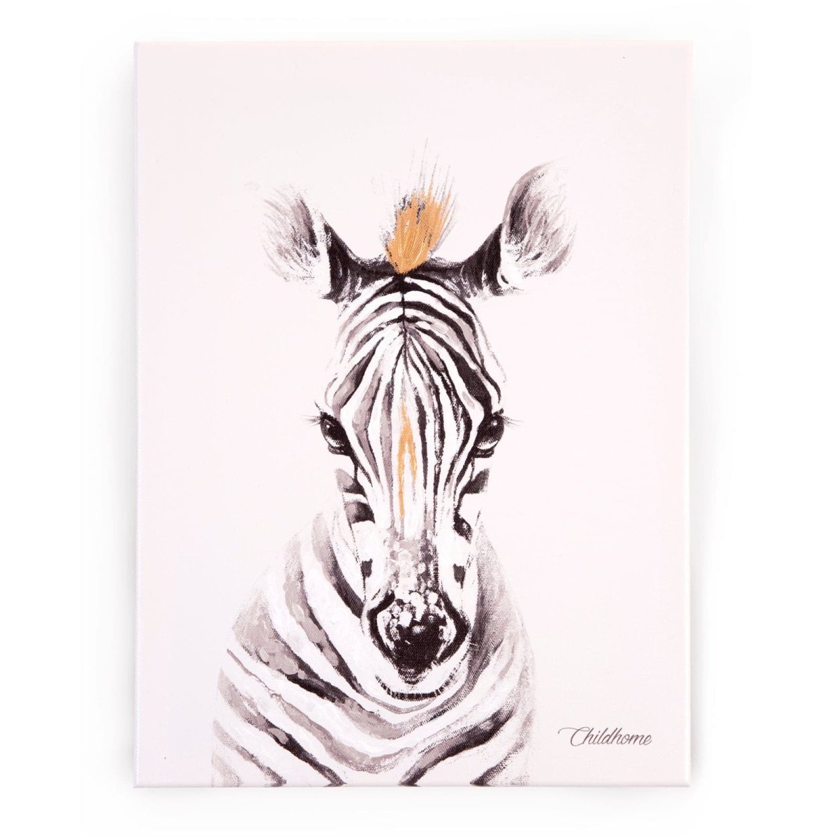 Childhome Oil Painting Zebra Head - For Your Little One
