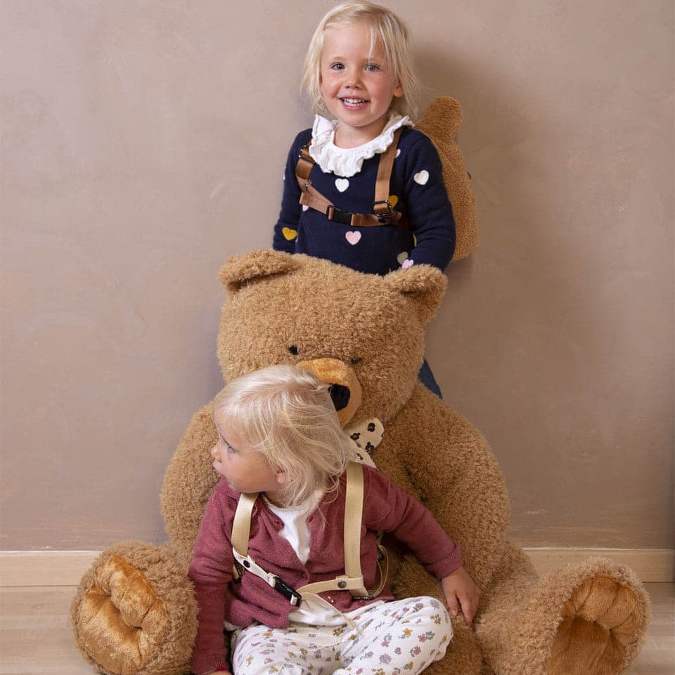 Childhome Seated Teddy Bear Stuffed Animal Beige - 76cm - For Your Little One