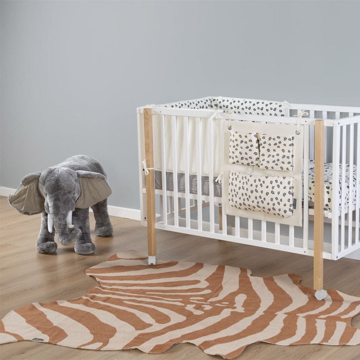 Childhome Standing Elephant Stuffed Animal - 60cm - For Your Little One