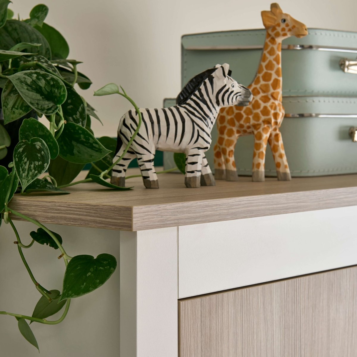 Cuddleco Ada 2 Piece Nursery Furniture Set - White & Ash - For Your Little One