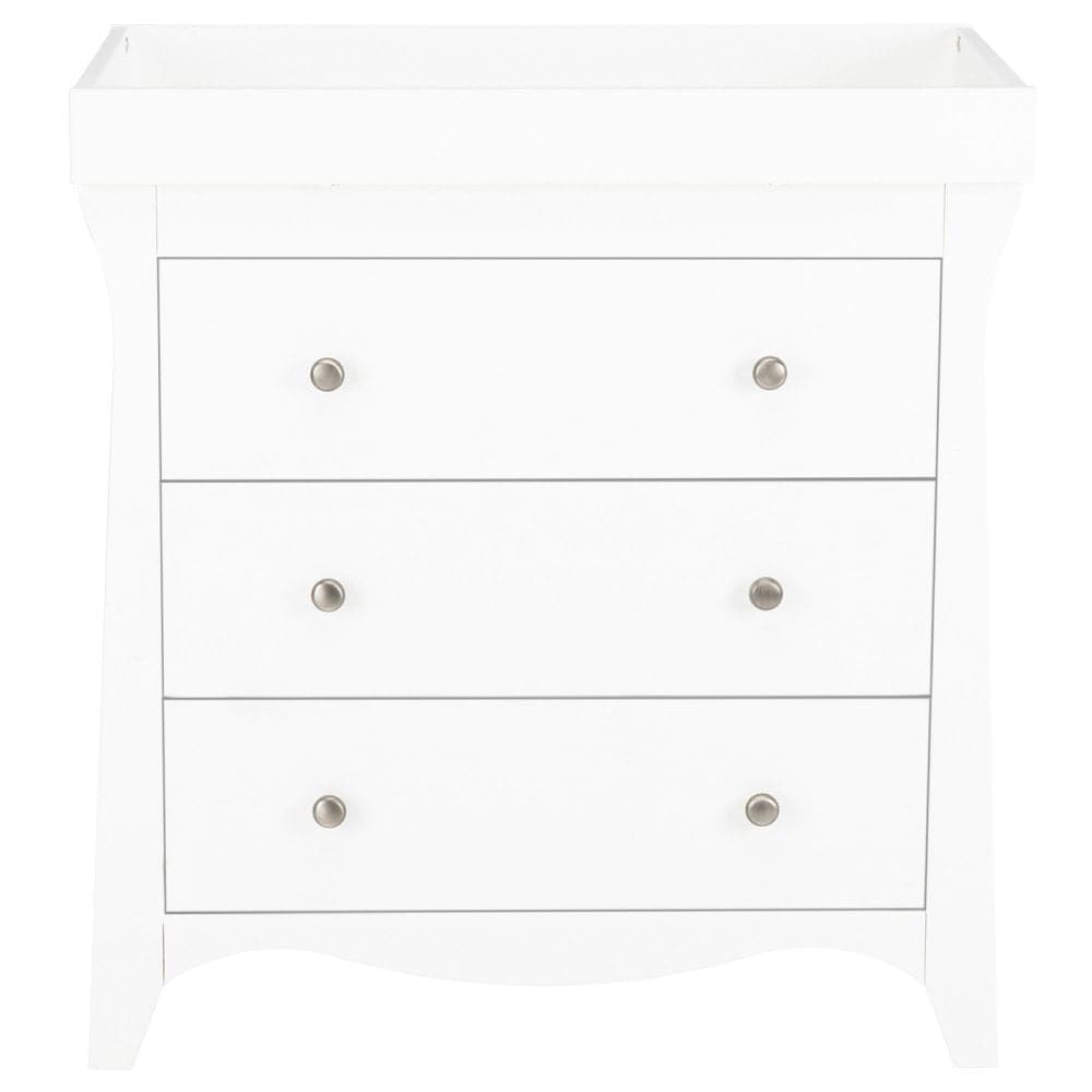 Cuddleco Clara 2 Piece Nursery Furniture Set - White - For Your Little One