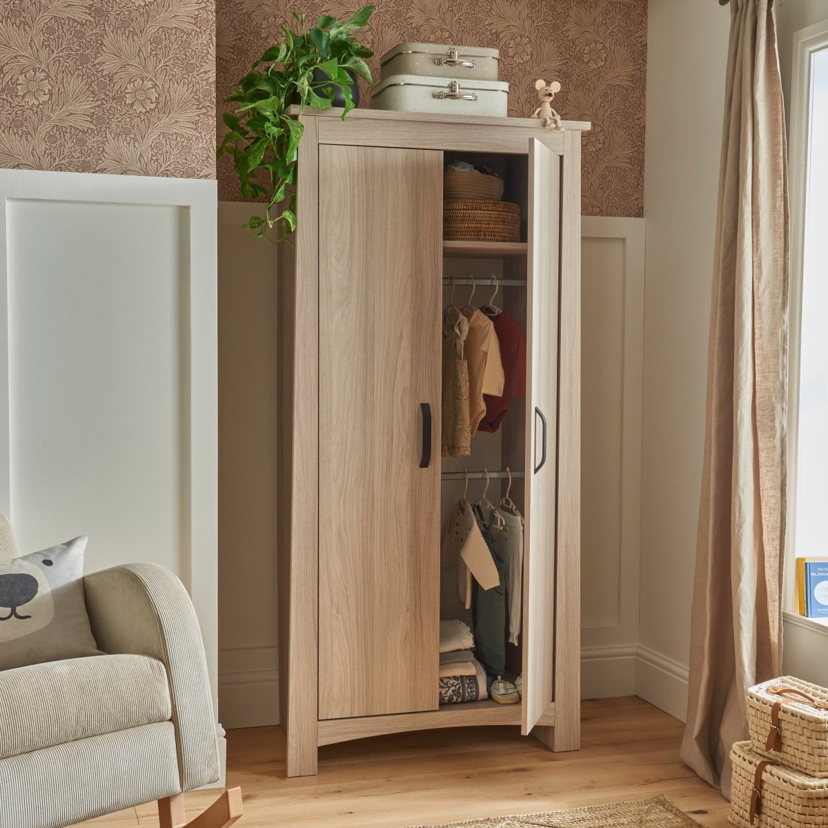 Cuddleco Isla 3 Piece Nursery Furniture Set - Ash - For Your Little One