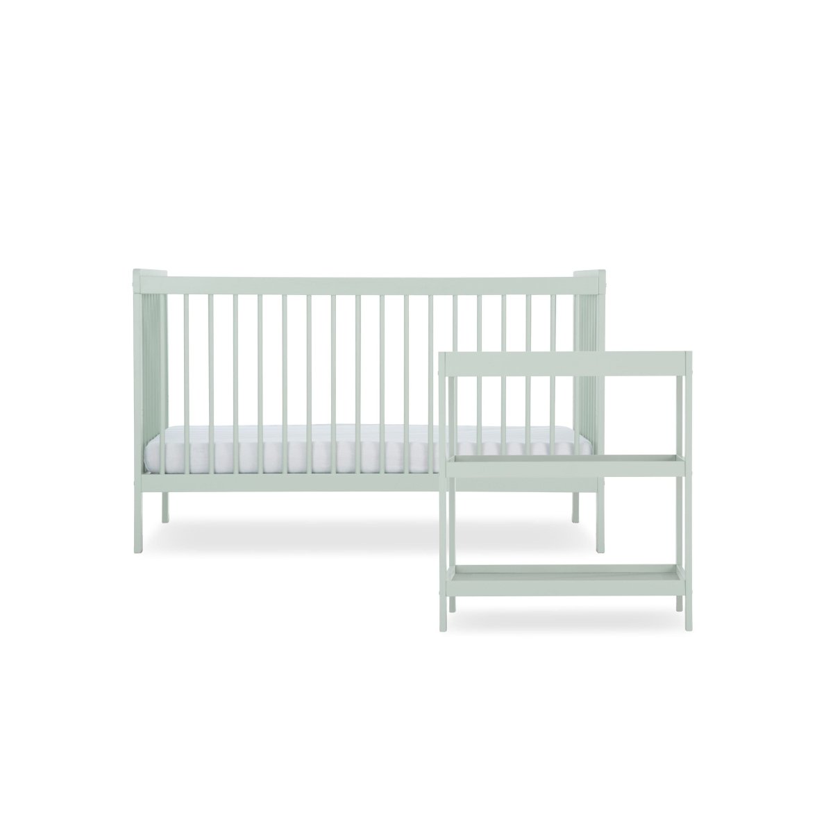 Cuddleco Nola 2 Piece Nursery Furniture Set - Sage Green - For Your Little One