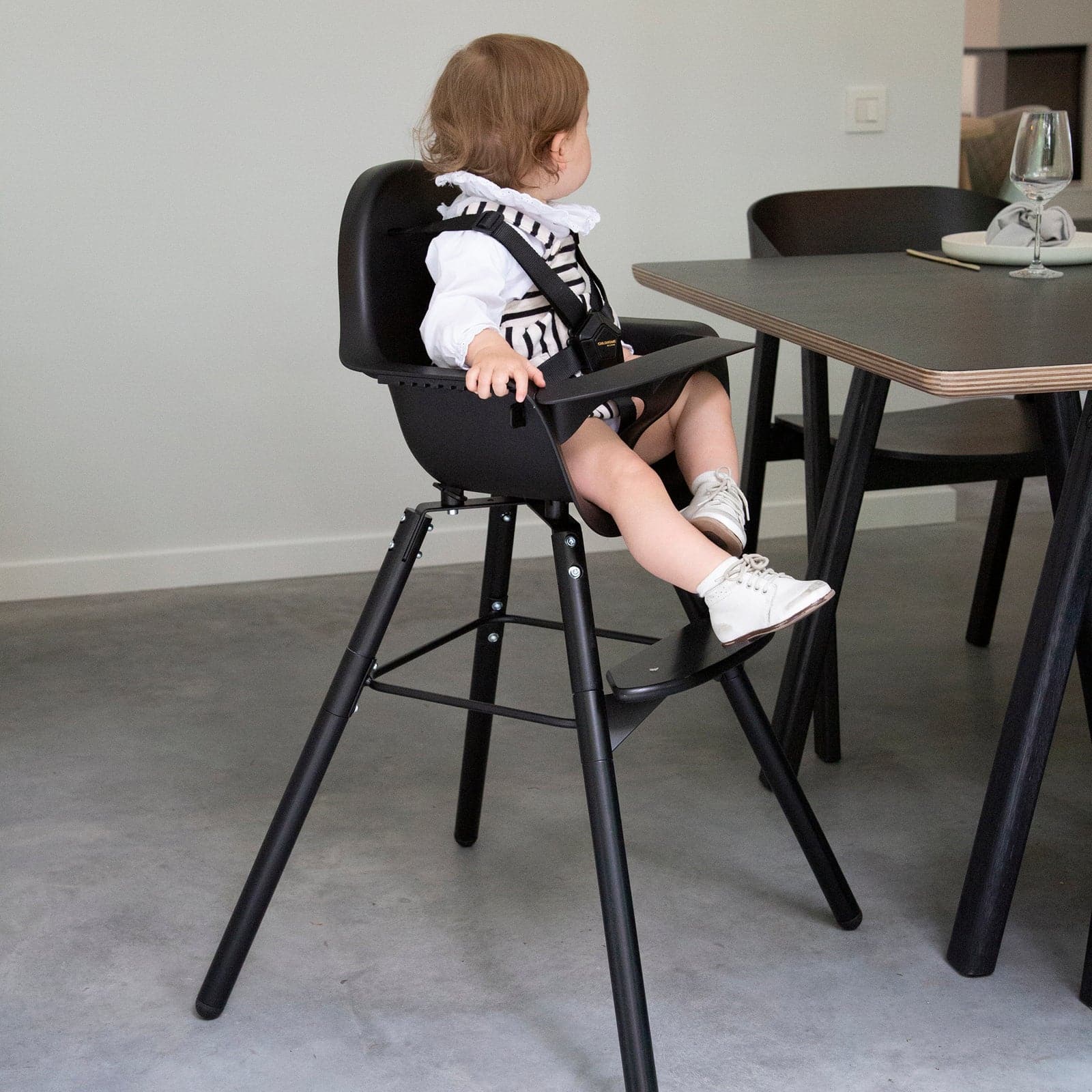 Childhome Evolu 2 High Chair - Black - For Your Little One