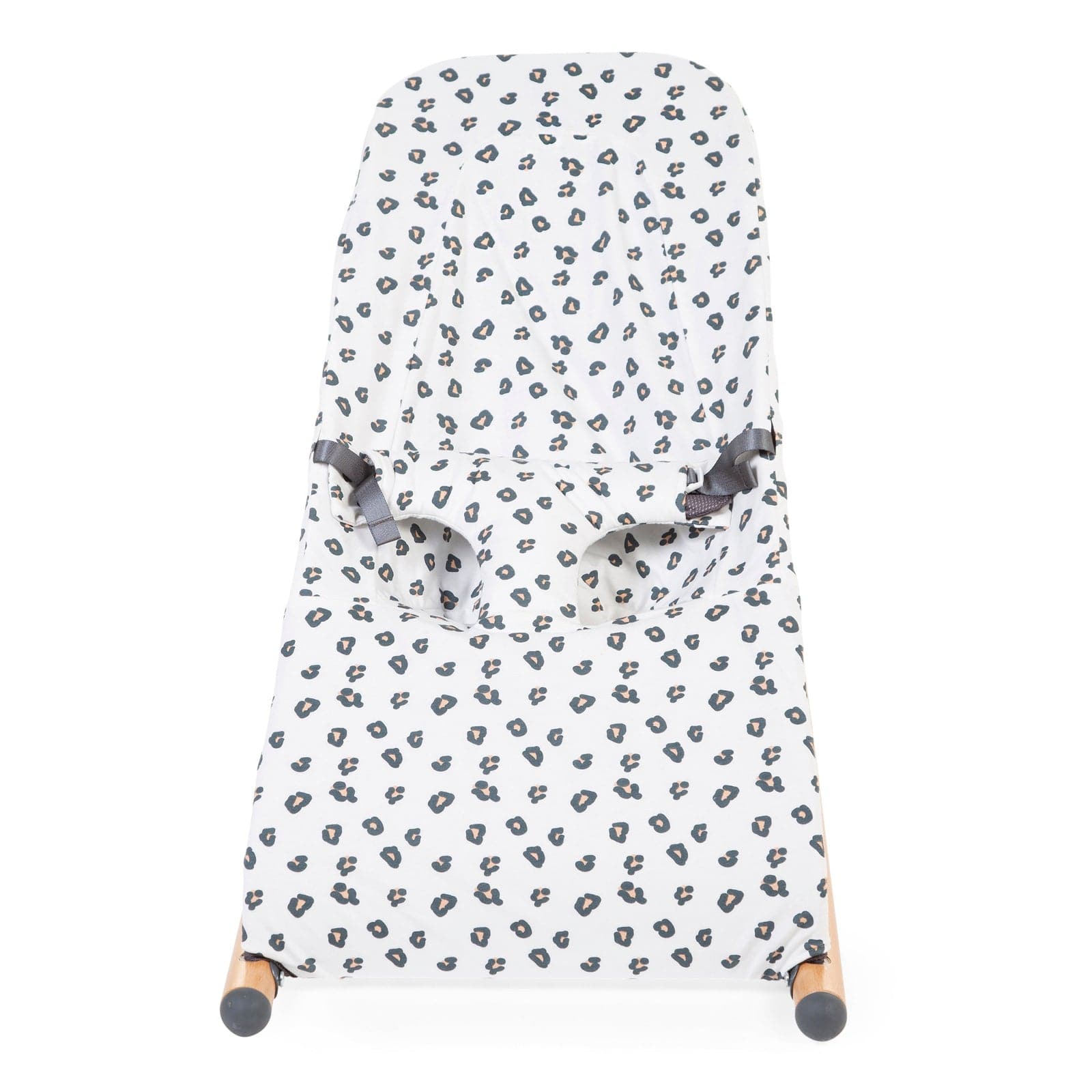 Childhome Evolux Bouncer Cover - Jersery Leopard - For Your Little One