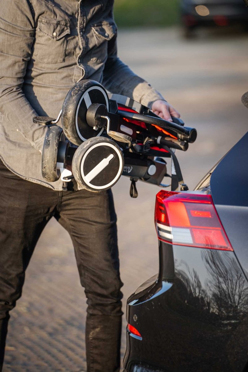 Foryourlittleone Xplor Foldable Trike - Jet Black (2025) - For Your Little One