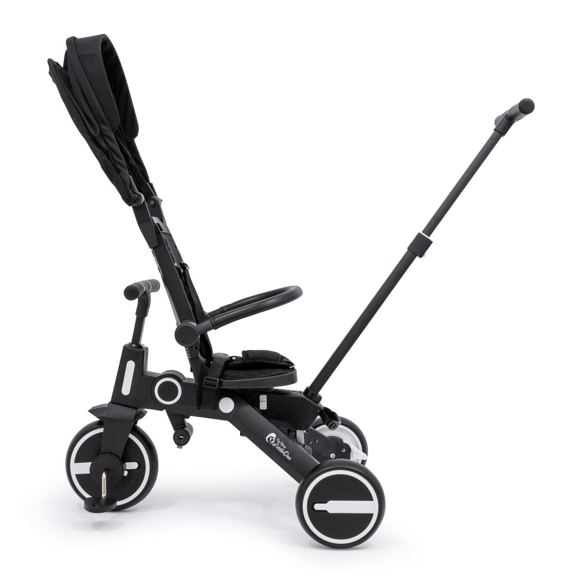 Foryourlittleone Xplor Foldable Trike - Jet Black - Damaged Box - For Your Little One