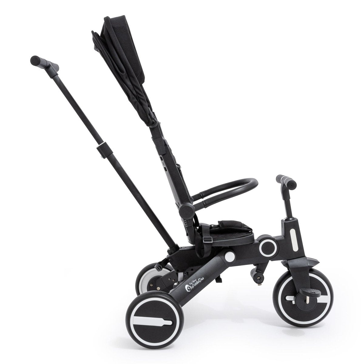 Foryourlittleone Xplor Foldable Trike - Jet Black - Damaged Box - For Your Little One