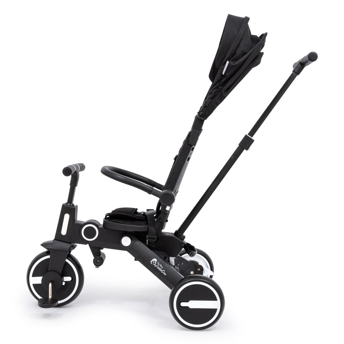 Foryourlittleone Xplor Foldable Trike - Jet Black - Damaged Box - For Your Little One