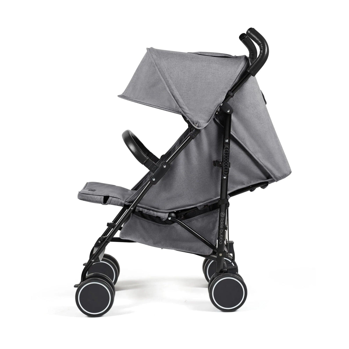 Ickle bubba Discovery Stroller - Matt Black / Graphite Grey (Clearance) - For Your Little One