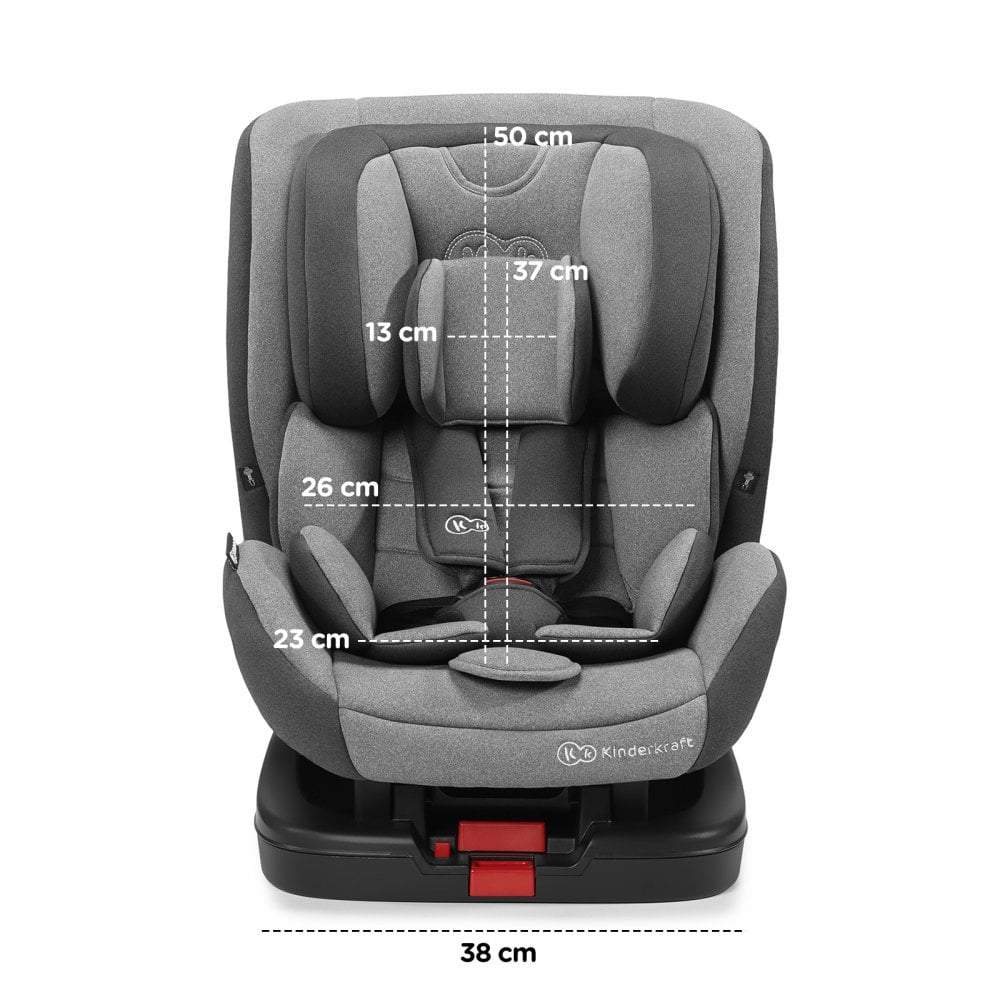 Kinderkraft Vado Group 0+/1/2 Car Seat with ISOFIX Base - Black (Clearance) - For Your Little One