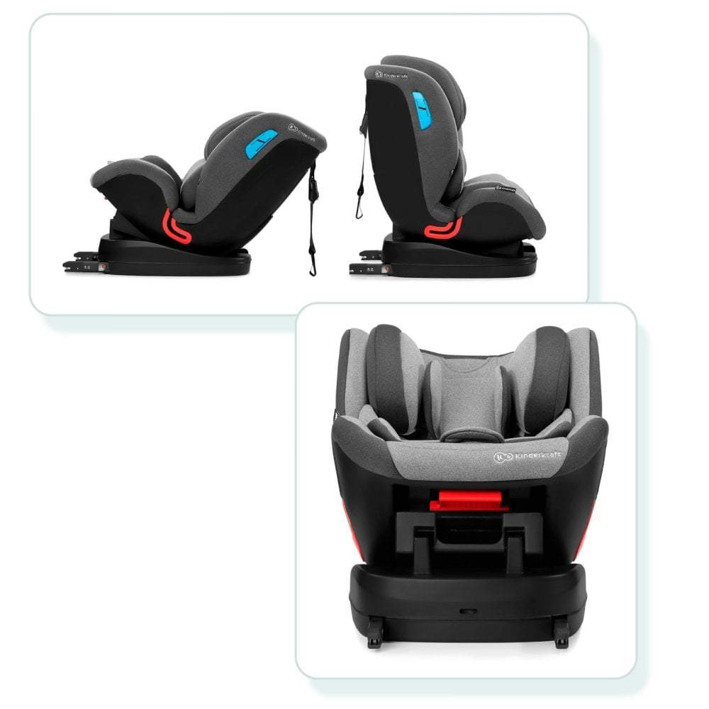 Kinderkraft Vado Group 0+/1/2 Car Seat with ISOFIX Base - Black (Clearance) - For Your Little One