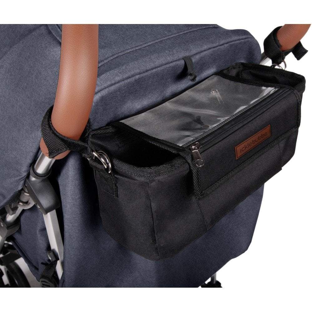 Stock Clearance - Ickle bubba Discovery Prime Stroller (Denim Blue on Silver) - For Your Little One