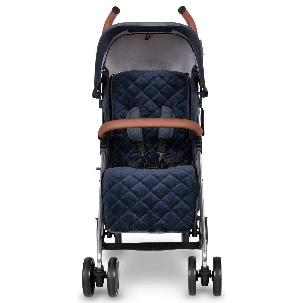 Stock Clearance - Ickle bubba Discovery Prime Stroller (Denim Blue on Silver) - For Your Little One