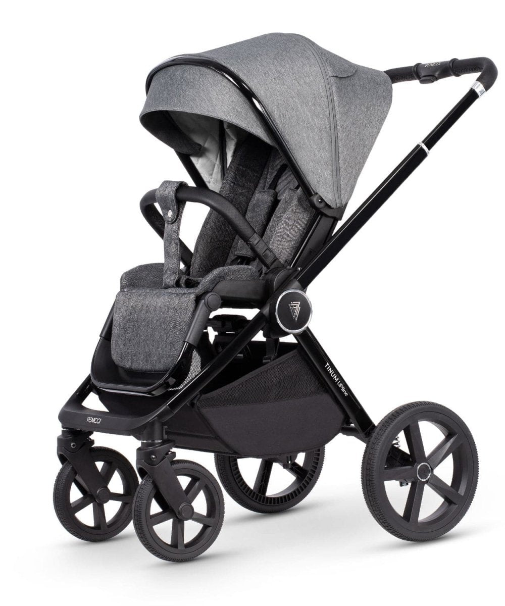 Venicci Tinum Upline 2 In 1 Pram Pushchair - Slate Grey - For Your Little One