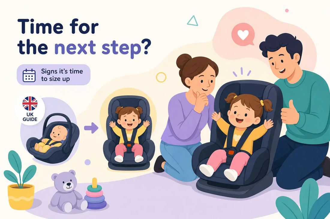 When to move your baby to a bigger car seat: UK guide