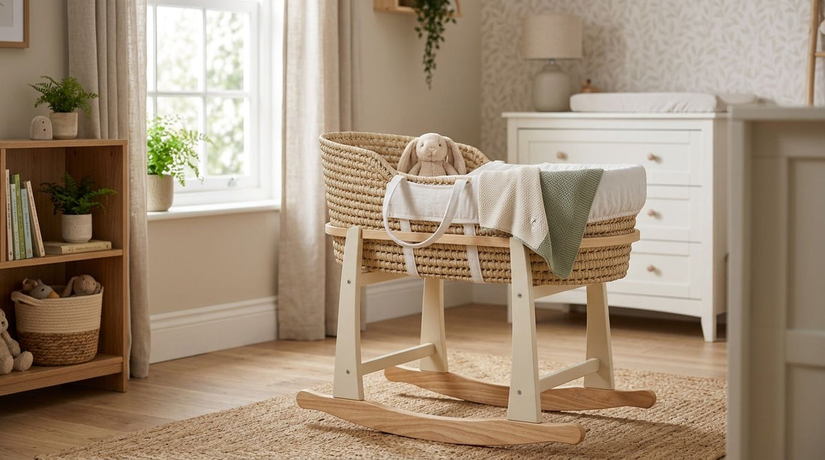 Best moses baskets with stand in the UK in 2026