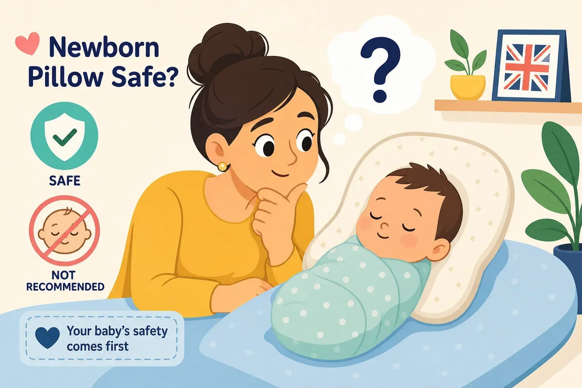Are Newborn Head Pillows Safe? A UK Parent's Guide