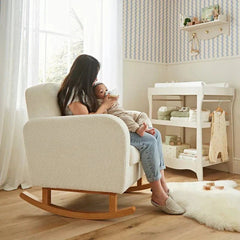 Create a Cozy and Stylish Nursery with the CuddleCo Etta Nursing Chair