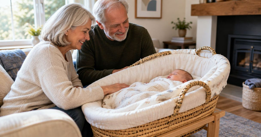 Moses baskets for grandparents' houses: complete 2026 guide
