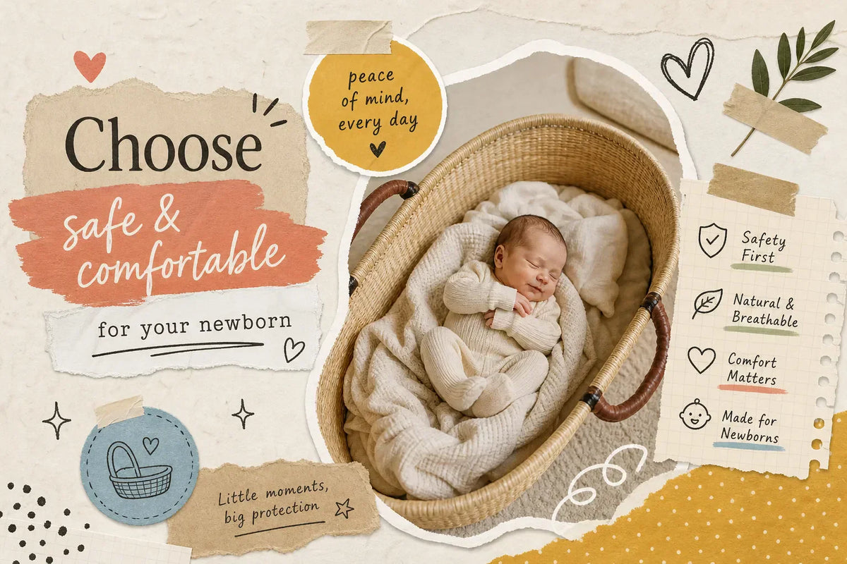 How to Choose the Safest Moses Basket for Your Newborn