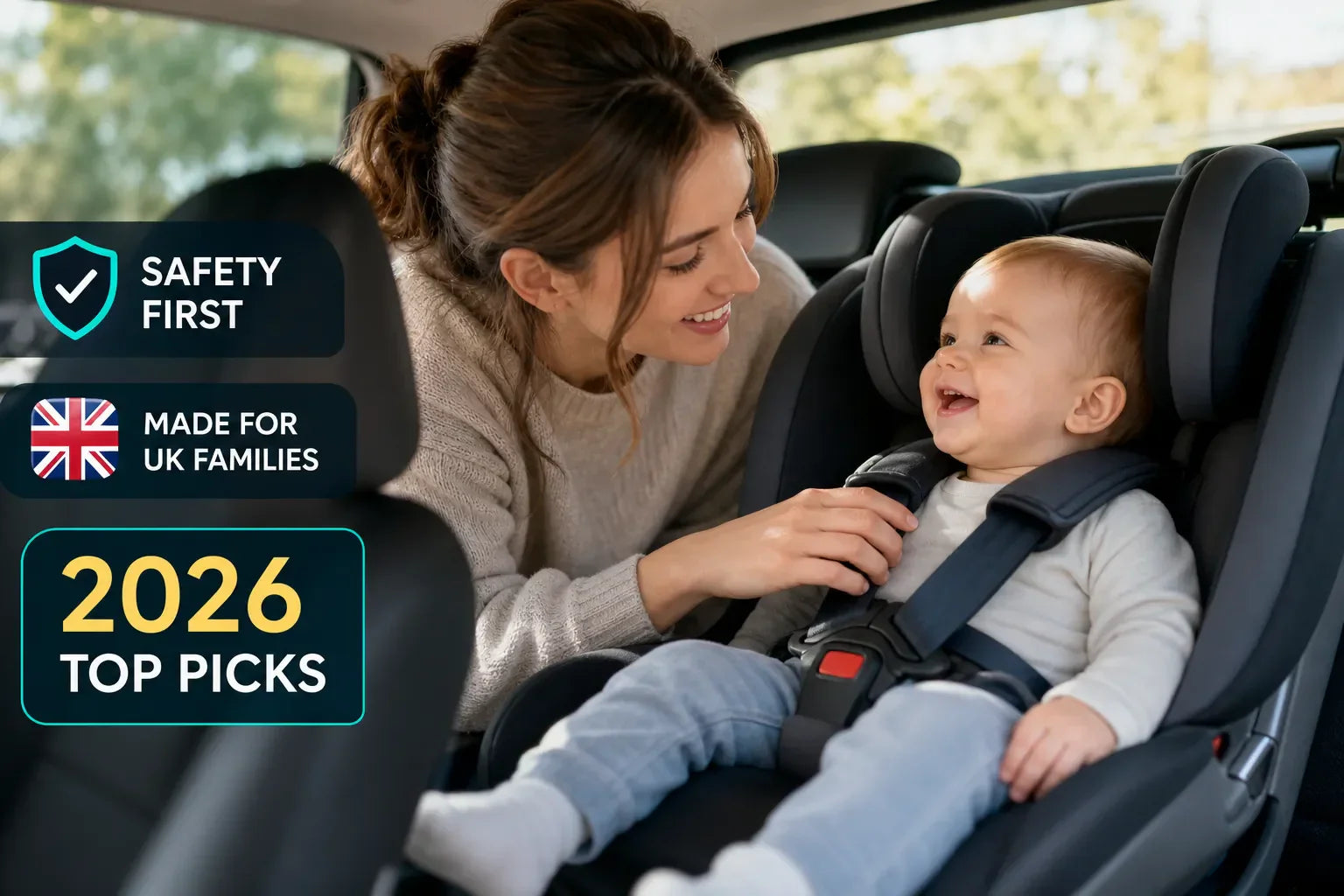 Infant to toddler car seats: best picks for UK families 2026