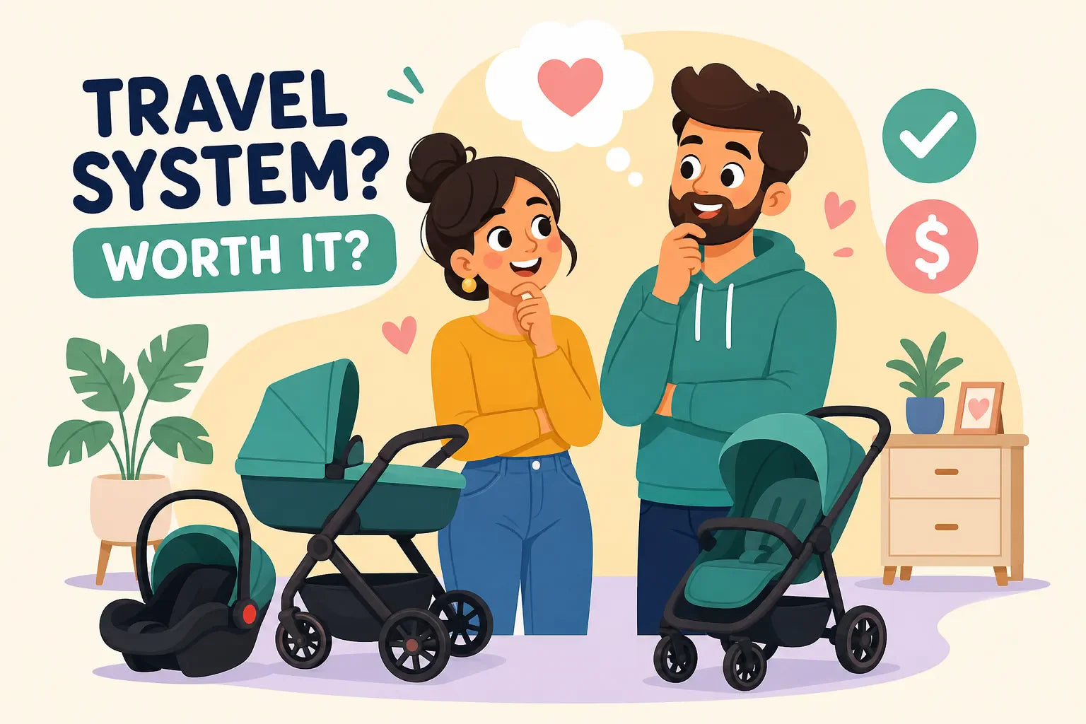 Is a travel system worth it for your first baby?