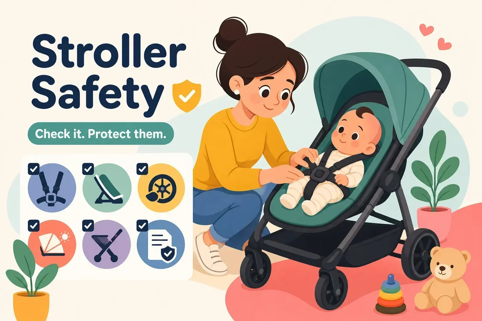 Is Your Stroller Safe for a Newborn? 10 Checks to Make